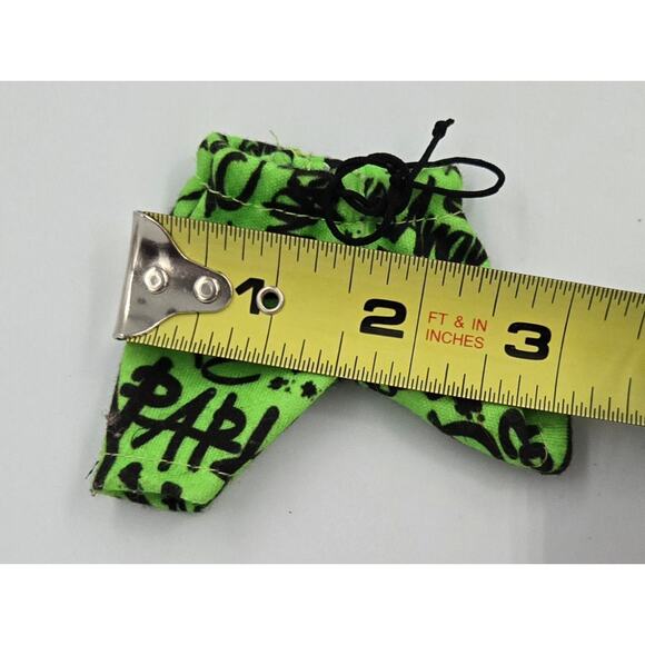 Rainbow High Jade Hunter Green Shorts with Black Writing - Picture 9 of 9